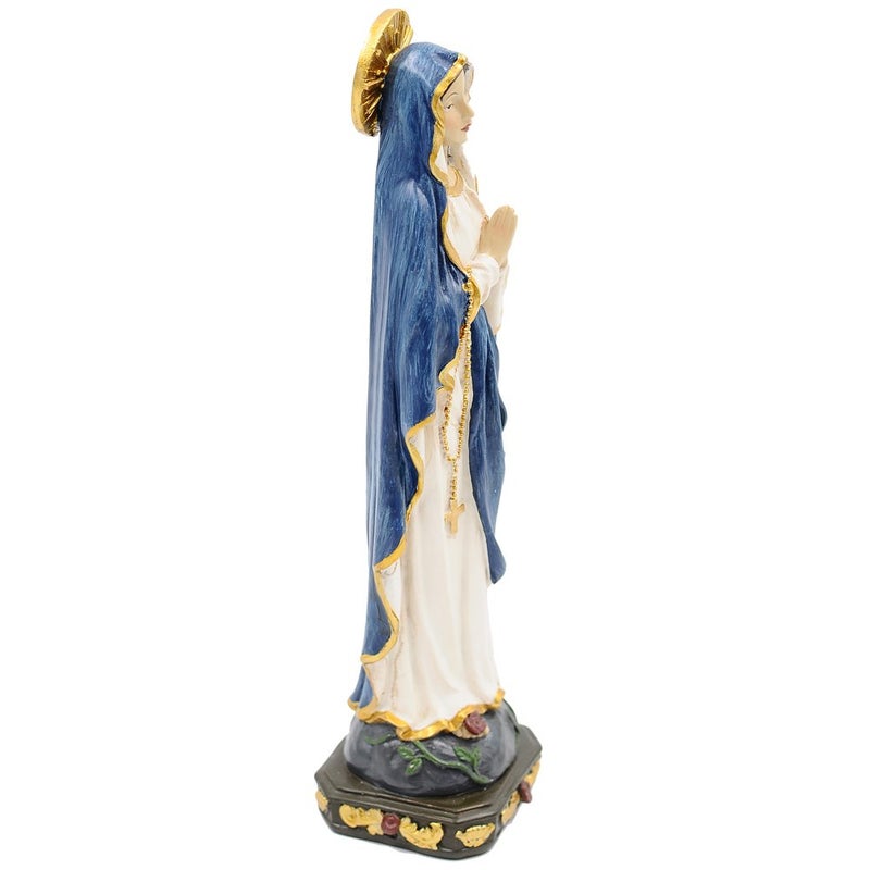 Comfy Hour 6" Religious Praying Virgin Mary Statue, The Blessed Mother, Home Madonna Figurine - Image 2